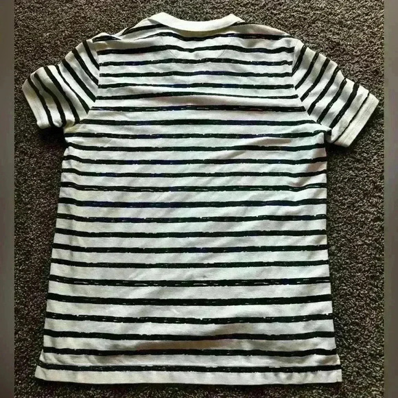 ATM Anthony Thomas Melillo Striped Polo Size Medium - Picture 4 of 4